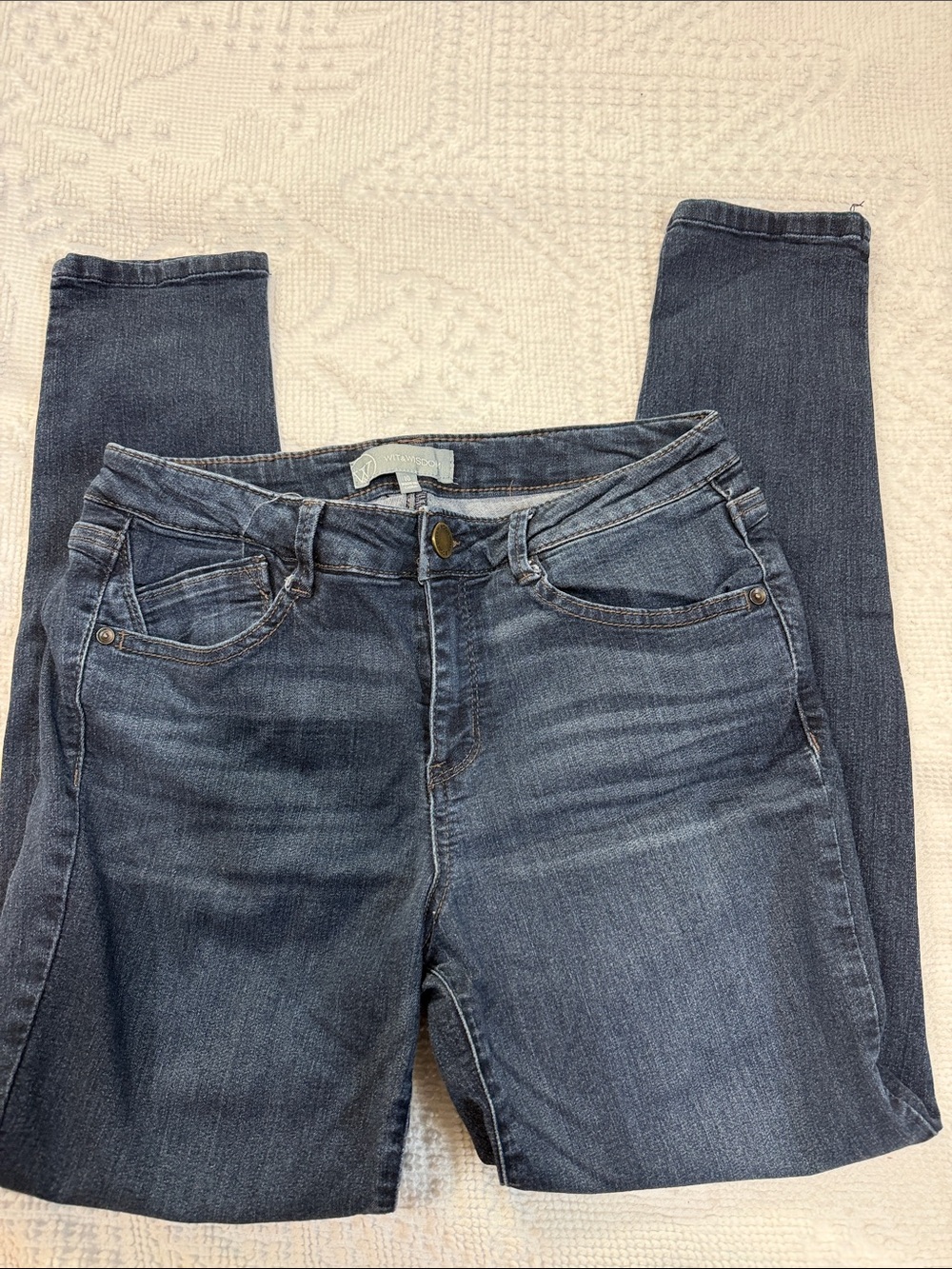 Wit & Wisdom Dark Blue Skinny Jeans